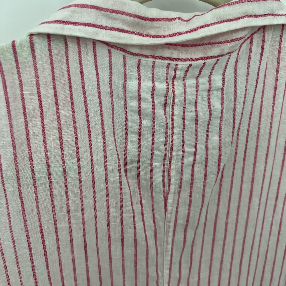Frank & Eileen Daphne stripe linen dress - Picture 6 of 10